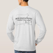 T-shirt à manches longues pour le sud de la Nouvel (Dos)