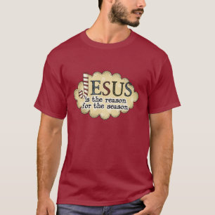T-shirt à manches longues pour Noël religieux pour