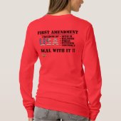 T-shirt à manches longues "PREMIER AMENDEMENT" T-s (Dos)