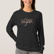 T-shirt à manches longues presque Vegan