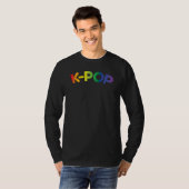 T-Shirt à manches longues Rainbow K-Pop Ver 1 (Devant entier)