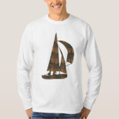 T-Shirt à manches longues Rust Sailing (Devant)