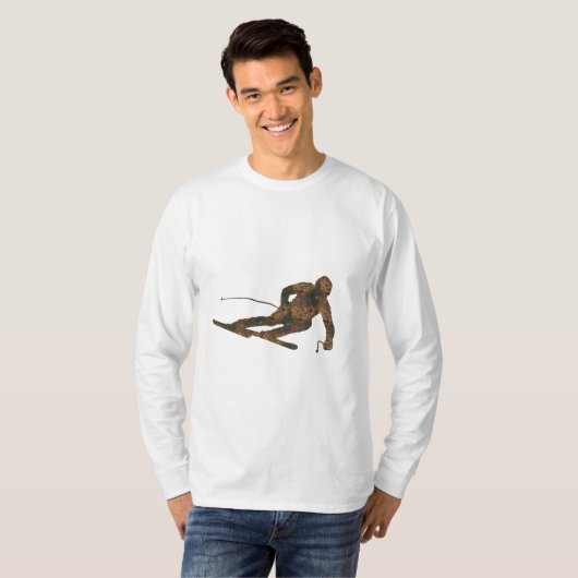 T-Shirt à manches longues Rust Ski (Devant entier)