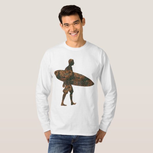T-Shirt à manches longues Rust Surfing (Devant entier)