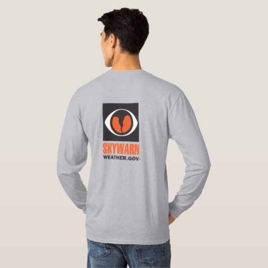 T-shirt à manches longues SKYWARN (Dos entier)