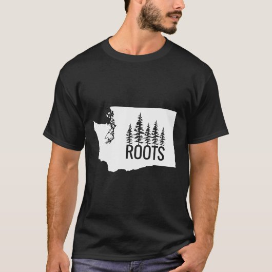 T-shirt à manches longues Washington Roots (Devant)