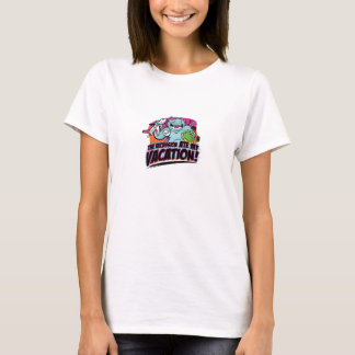 T-shirt A mangé mes vacances ! Une plus petite version