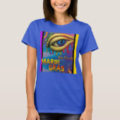 T-shirt À Mardi Gras Eye (Devant)