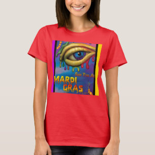 T-shirt À Mardi Gras Eye