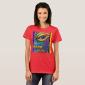 T-shirt À Mardi Gras Eye (Devant entier)