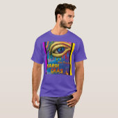T-shirt À Mardi Gras Eye (Devant entier)