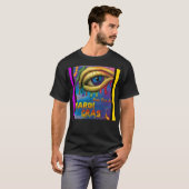 T-shirt À Mardi Gras Eye (Devant entier)