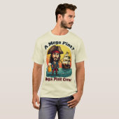 T-SHIRT A MEGA PINT (Devant entier)