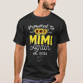 T-shirt À Mimi Est 2024 Faire-part de grossesse