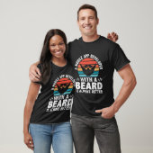 T-shirt A Mobile App Developer With A Beard Is Always Bett (Unisexe)