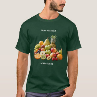 T-shirt A modern and Minimalist Fruits of Spirit