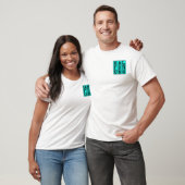 T-shirt À moitié ivre, perspective optimiste (Unisexe)