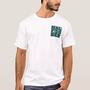 T-shirt À moitié sobre, perspective pessimiste