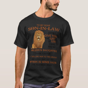 T-shirt À mon cher fils en droit, je ne t'ai pas offert