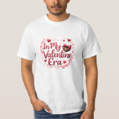 T-shirt À Mon Ère De La Saint-Valentin (Devant)