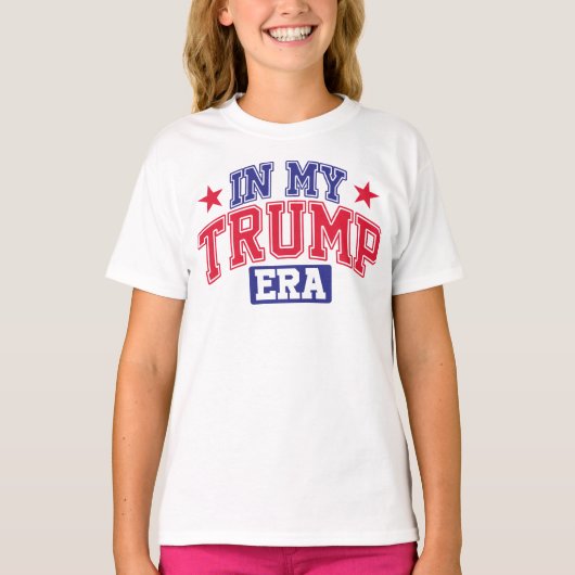 T-shirt À mon ère Trump (Devant)