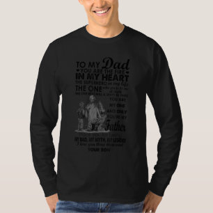 T-shirt À Mon Père Du Fils