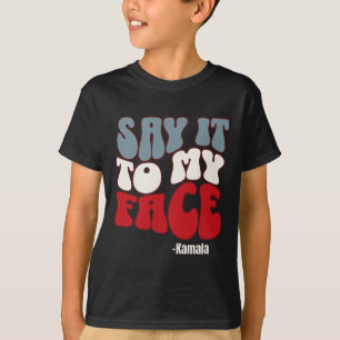T-shirt À Mon Visage - Kamala Harris 2024 Débat