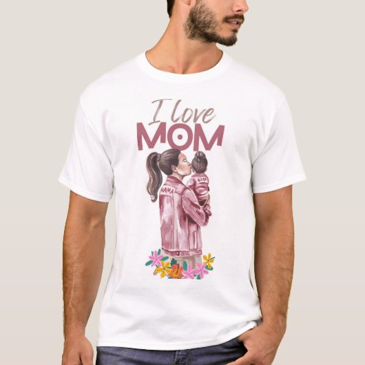 T-Shirt A mother’s love is my first miracle (Voorkant)