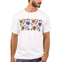 T-Shirt à motif floral