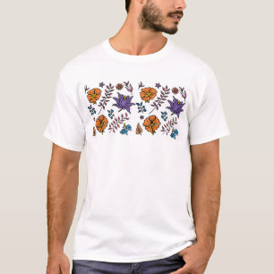 T-Shirt à motif floral