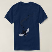T-shirt A Murmuration of Starlings (Design devant)
