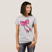 T-Shirt à noeud papillon rétro (Devant entier)