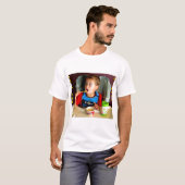 T-shirt A obtenu d'alimenter la machine (Devant entier)