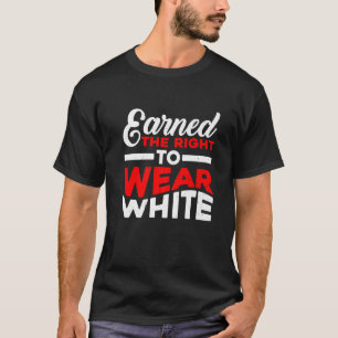 T-shirt A Obtenu Le Droit De Porter Du Blanc