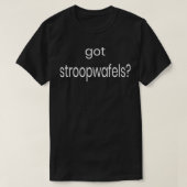 T-shirt A Obtenu Stroopwafels Design Pour Néerlandais Nede (Design devant)