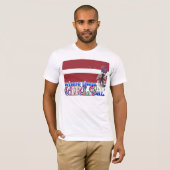 T-shirt À où ils filles lettons ? (Devant entier)