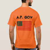 T-shirt A.P. Gouvernement (Dos)