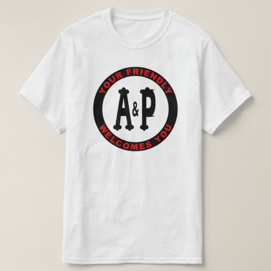 T-shirt A&P Illinois Épiceries (Design devant)