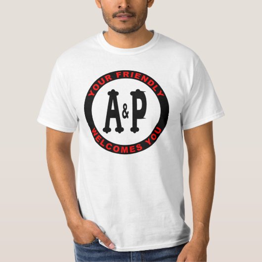 T-shirt A&P Illinois Épiceries (Devant)