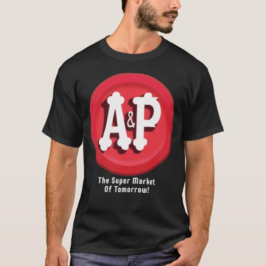 T-shirt A&P Supermarchés (Devant)