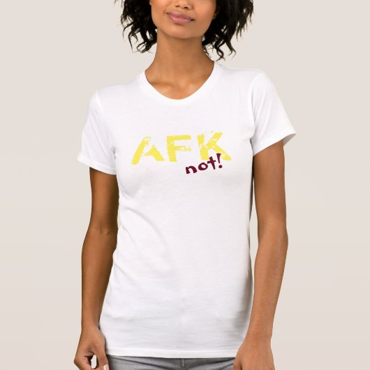 T-shirt À partir du pourpre de jaune de clavier (Devant)