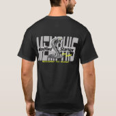 T-shirt a piqué le jaune (Dos)