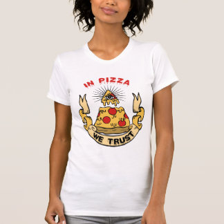 T-shirt À Pizza, nous avons confiance