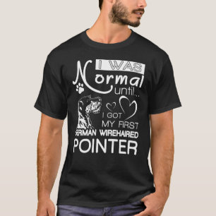 T-shirt à poils durs allemand de cadeau