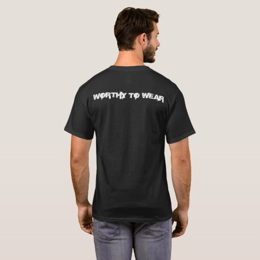 T-shirt À Porter (Dos entier)