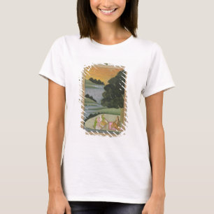 T-shirt A Princess listening to female musicians by a rive