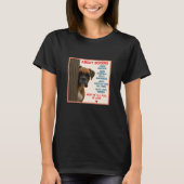 T-shirt À propos des chiens Boxer drôles (Devant)
