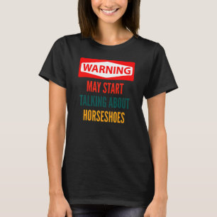 T-shirt A propos des fers à cheval