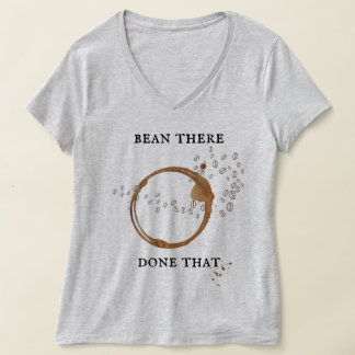 T-shirt à pun sur le café Bean There, Done That