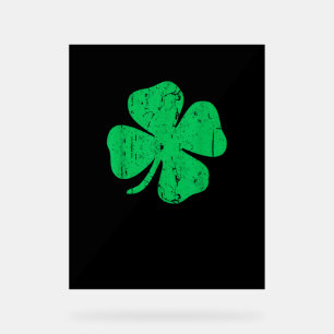 T-shirt à quatre feuilles en trèfle Vintage Saint 